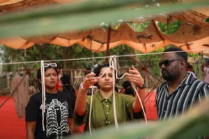 Festival-goers at Bloom